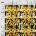 thumbnail image 1 of oneOone Viscose Jersey Yellow Fabric Animal Skin Sewing Material Print Fabric By The Yard 60 Inch Wide-590, 1 of 5
