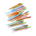 thumbnail image 1 of 100pcs Plastic Sewing Needles Colorful Large Holes Weaving Tools Needles for Kids Adult (7cm Random Color), 1 of 5