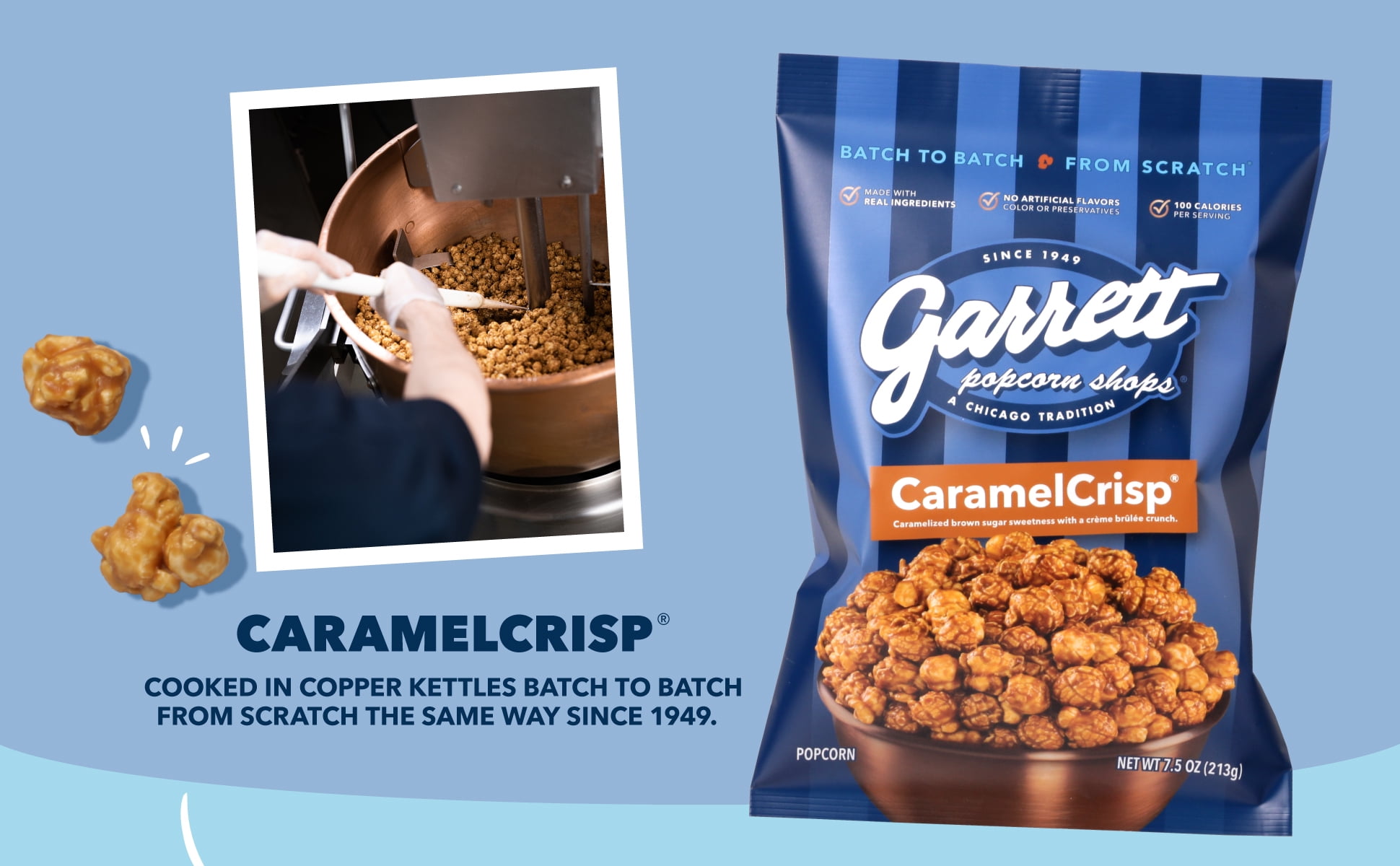 Garrett Popcorn Shops, CaramelCrisp, 7.5 oz