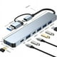 thumbnail image 2 of Multiport USB Hub 3.0 Multi USB Splitter 4 USB C Port 3.0 2.0 Puertos para PC Laptop Computer Hub, 2 of 5