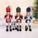 thumbnail image 4 of Juego de adornos navideños de Cascanueces de 3 piezas de madera para colgar árbol de Navidad, 4 of 5