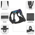 thumbnail image 6 of Fotbe Starry Sky White Cloud Puppy Pattern Dog Harness, No-Pull Pet Harness with 2 Leash Clips, Adjustable Soft Padded Dog Vest with Easy Control Handle for Large Dogs-X-Large, 6 of 6