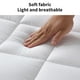 thumbnail image 5 of Colchoneta de Dos Capas con Cubierta Ajustada Protector de Bolsillo Suave y Silencioso Blanco, 5 of 6