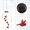 Red Hummingbird, variant on [Solar Colorful Wind Chime] Colorful Lights Solar Wind Chimes for Outside, Hanging Solar Lights Wind Chime for Women Grandma Mom Birthday Wind chimes, Christmas Decor for Outdoor Garden Balcony Bedro
