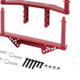thumbnail image 2 of Soportes de carrocería delanteros/traseros de metal para coches de carreras de camiones de pista corta a escala 1/10 (piezas de repuesto para bricolaje) rojo, 2 of 7