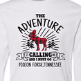 thumbnail image 4 of Inktastic Pigeon Forge Tennessee The Adventure is Calling and I Must Go Long Sleeve Youth T-Shirt, 4 of 5