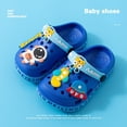 thumbnail image 1 of Sandalias antideslizantes para niños, zapatillas de playa de jardín con agujeros de cueva de dibujos animados, zapatos de suela suave de secado rápido, 1 of 4