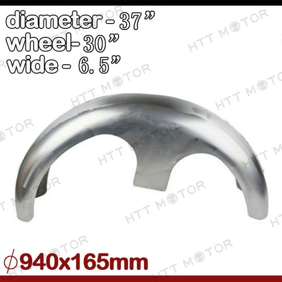 HTTMT- 6.5"wide Front Fender 30"wheel For Harley Road King Street Glide 120/60 26 Tires