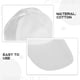 thumbnail image 5 of 3 gorras de béisbol de algodón puro con visera, ajustables, de color liso, para manualidades de grafiti (blanco), 5 of 7
