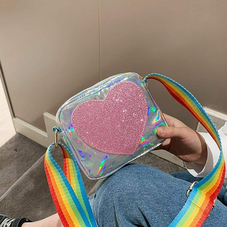 Rainbow kids purse sale