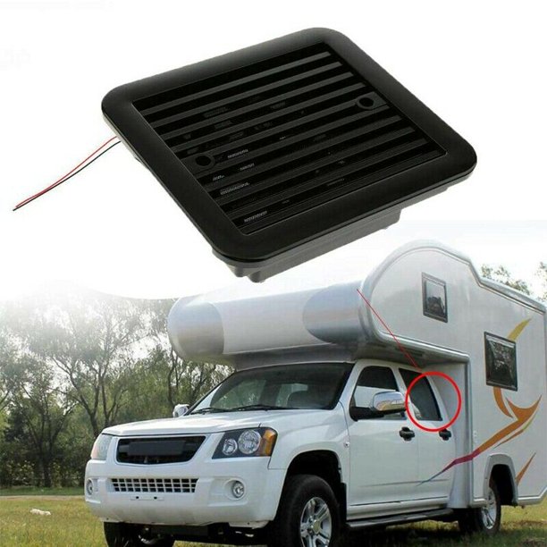 Motorhome Side Air Vent, RV Caravan Ventilation Cooling Exhaust Fan for