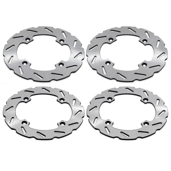 4 Front Rear Brake Disc Rotors for Can-Am Maverick X3 MAX Turbo R & RR 2017-2023 2018 2019