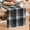 Black/Grey, variant on Sm:)e Blue Light Coffe Farmhouse Plaid Spring Winter Table Runner 13x36 Inch, Winter Rustic Holiday Check Kitchen Dining Table Decor
