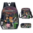 thumbnail image 2 of Mochila para periféricos del juego Minecraft, conjunto de tres piezas, alta calidad, alta calidad, 2 of 4