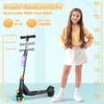 thumbnail image 4 of UNI-SUN Electric Scooter for Kids Ages 6-12, Lightweight and Adjustable Handlebar with Flashing Rainbow Lights, Glow PU Wheel, 4 of 7