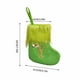 thumbnail image 2 of Adornos navideños, adornos navideños, regalos navideños, decoración navideña, calcetines navideños de punto con letras verdes, colgante para el hogar con nombre DIY, colgante de calcetines de tela tej, 2 of 5