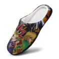 thumbnail image 3 of Mens Cozy Slippers Yu-Gi-Oh Warm Soft Plush Slipper Slip-on House Shoes for Home Indoor Outdoor, 3 of 7