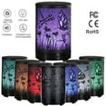 thumbnail image 1 of iMeshbean 7 LED Dragonfly & Butterfly Essential Oil Diffuser Humidifier,100ml Metal Aromatherapy Ultrasonic Cool Mist, 1 of 8