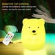 thumbnail image 3 of Luz de noche LED, lámpara de noche para niños, carga USB, control remoto y control táctil para cambiar de color, luz cálida para dormitorio, regalo de Navidad (oso), 3 of 5