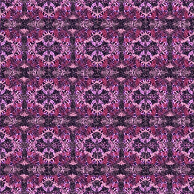 Ahgly Company Machine Washable Indoor Square Transitional Orchid Purple Area Rugs, 6' Square