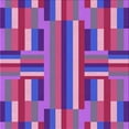 thumbnail image 1 of Ahgly Company Machine Washable Indoor Square Transitional Medium Purple Area Rugs, 4' Square, 1 of 7