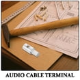 thumbnail image 3 of OULII Amplifier Input Reducers For Vehicle Amplifier Power Cables Made Of Nickel Plating 1Pcs, 3 of 8
