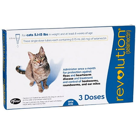 33 Best Pictures Revolution For Cats - Revolution For Cats 2.6-7.5kg Blue 9 Pack - $67.00