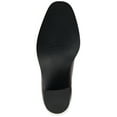 thumbnail image 5 of Journee Signature Womens Genuine Leather Rowann Square Toe Stacked Chelsea Booties, 5 of 8