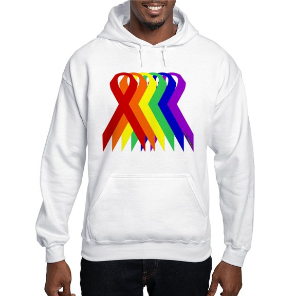 CafePress - Ribbons For All Hooded Sweatshirt - Pullover Hoodie, Hooded Sweatshirt