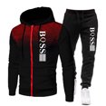 thumbnail image 2 of Conjuntos para hombre 2024, sudaderas con capucha y pantalones, trajes deportivos de otoño, sudaderas casuales, chándal, ropa deportiva, chaqueta deportiva informal para hombre, traje para correr, 2 of 3