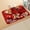 Red-C, variant on feimajia 1pc Merry Christmas Welcome Doormats Indoor Home Carpets Decor 40x60CM
