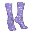 thumbnail image 7 of KLL Tennis 1 Print Womens Crew Socks Athletic Middle Tube Long Socks Novelty Socks Gifts For Men, 7 of 7