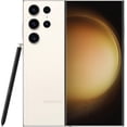 thumbnail image 1 of Pre-Owned No Plan-Unlocked Device Samsung Galaxy S23 Ultra 5G S918U1 Cell Phone, 256GB, 8GB RAM, 5000 mAh, Cream, 1 of 1