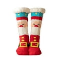 thumbnail image 4 of Jusqu'à 10 $ Bas Rouges d'Hiver Chaussettes de Noël Chaussettes de Sol Chaussettes de Neige Chaussettes Lune Chaussettes en Peluche en Velours Corail pour Enfants Chaussettes de Maison pour Dormir Chaussettes de Tapis Couvre-Jambes, 4 of 4