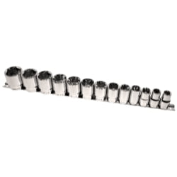 

SOCKET SET 1/2IN. DRIVE 13 PC SAE SHALLOW