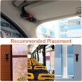 thumbnail image 6 of Car Safety Hammer, 3-in-1 Emergency Escape Tool with One Second Window Breaker and Seat Belt Cutter, Safety Emergency Car Escape Tool for Car, Office, Home, Black, 6 of 14