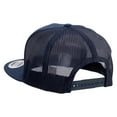 thumbnail image 3 of American Shield 5 Panel Mesh Trucker Snapback Cap - Navy OSFM, 3 of 5