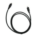 thumbnail image 3 of Micro USB Male to Micro USB Charging Data Cable Connection Adapter Cable 1m / 3.3ft Black Daboolka, 3 of 8