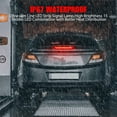 thumbnail image 4 of Red High Brake Tail Light, for Park Stop Turn signals Tail Brake Light, Waterproof Brake Strip, 10-30V Trailer Identification Clearance Strip Bar Light for Truck Trailer RV Surface Mount, 4 of 7