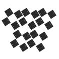 thumbnail image 1 of 500 Pcs Support de Câble Auto-Adhésif 20 x 20 x 6mm, 1 of 9