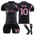 thumbnail image 4 of La camiseta Internacional de Miami número 10 de Messi de las grandes Ligas de fútbol profesional de Estados Unidos llega a casa con un traje casaG para niños en casa 34, 4 of 4