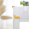 thumbnail image 1 of 2pcs Cabinet Desk Edge Foam Corner Cushion Guard Soft Bumper Furniture Edge Angle Protector, Orange, 1 of 7