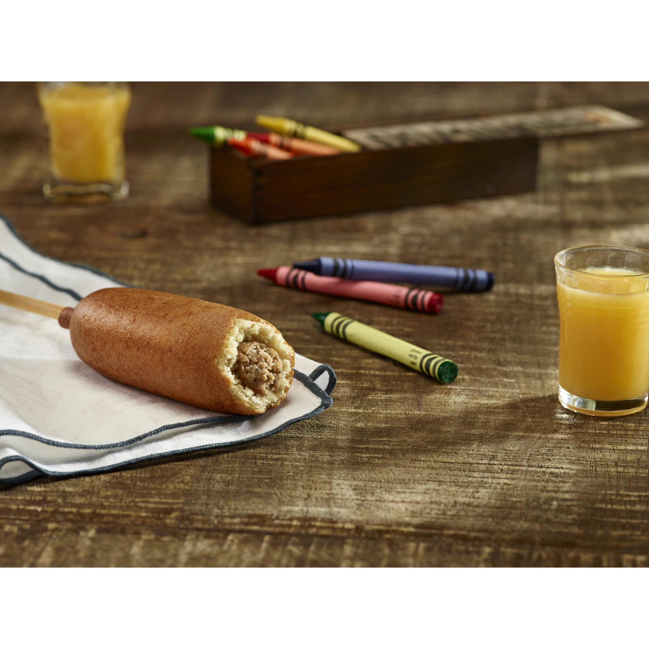 Jimmy Dean Original Pancakes & Sausage on a Stick, 30 oz, 12 Count (Frozen)