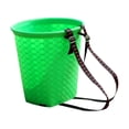 thumbnail image 4 of Cesta trasera con correas de hombro múltiples puestos de agua portátil huerto de recolección de recolección de huerto para pescar jardinería de picnic Verde, 4 of 8