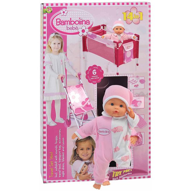 baby doll travel set