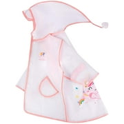 Kids Rain Suit Translucent Robe Raincoat Waterproof Ponchos Boy Girl Rain Hooded Toddler Jacket