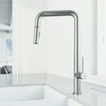 thumbnail image 6 of VIGO Parsons Single Handle Pull-Down Sprayer Kitchen Faucet in Stainless Steel, 6 of 14