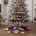 thumbnail image 4 of Sikiie Cute Puffer Fish Nativity Christmas Tree Skirt, Jesus Christian Winter Holiday Tree Mat Decoration(30-48IN)48", 4 of 6