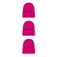 thumbnail image 3 of Gorro ajustable Minnieouse Beanie Hats Color caramelo Térmico Multifuncional A prueba de viento Rosa roja, 3 of 6
