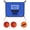 Blue, variant on Jumpfly Trampoline Basketball Hoop with Mini Basketball Easy to Install Basketball Hoop for Trampoline Fit for Straight Pole and Curved Pole